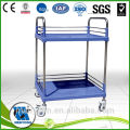 Luxury Hospital Steel and Plastic Utility Trolley